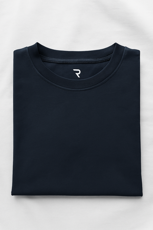 Black oversized T-shirt